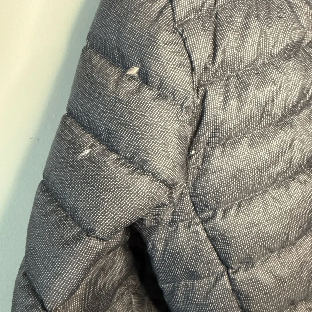Hawke & Co Sport Light Gray Puffer Jacket | XL | Duck Down Fill - Picture 6 of 7